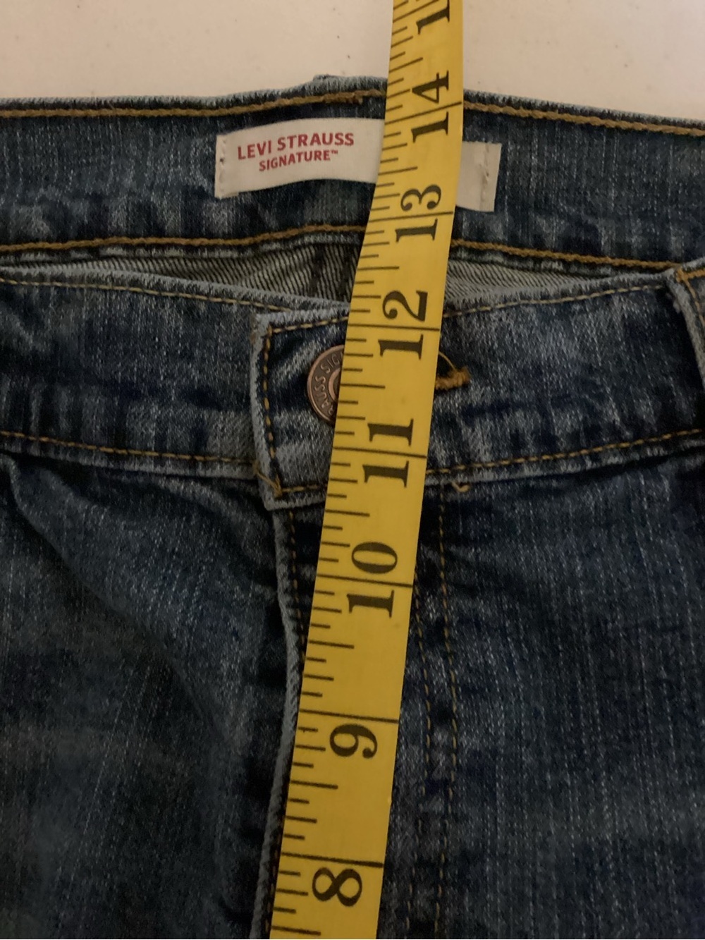 Levi's Plus Size 18 Medium Blue Bootcut Jeans - Picture 9 of 10